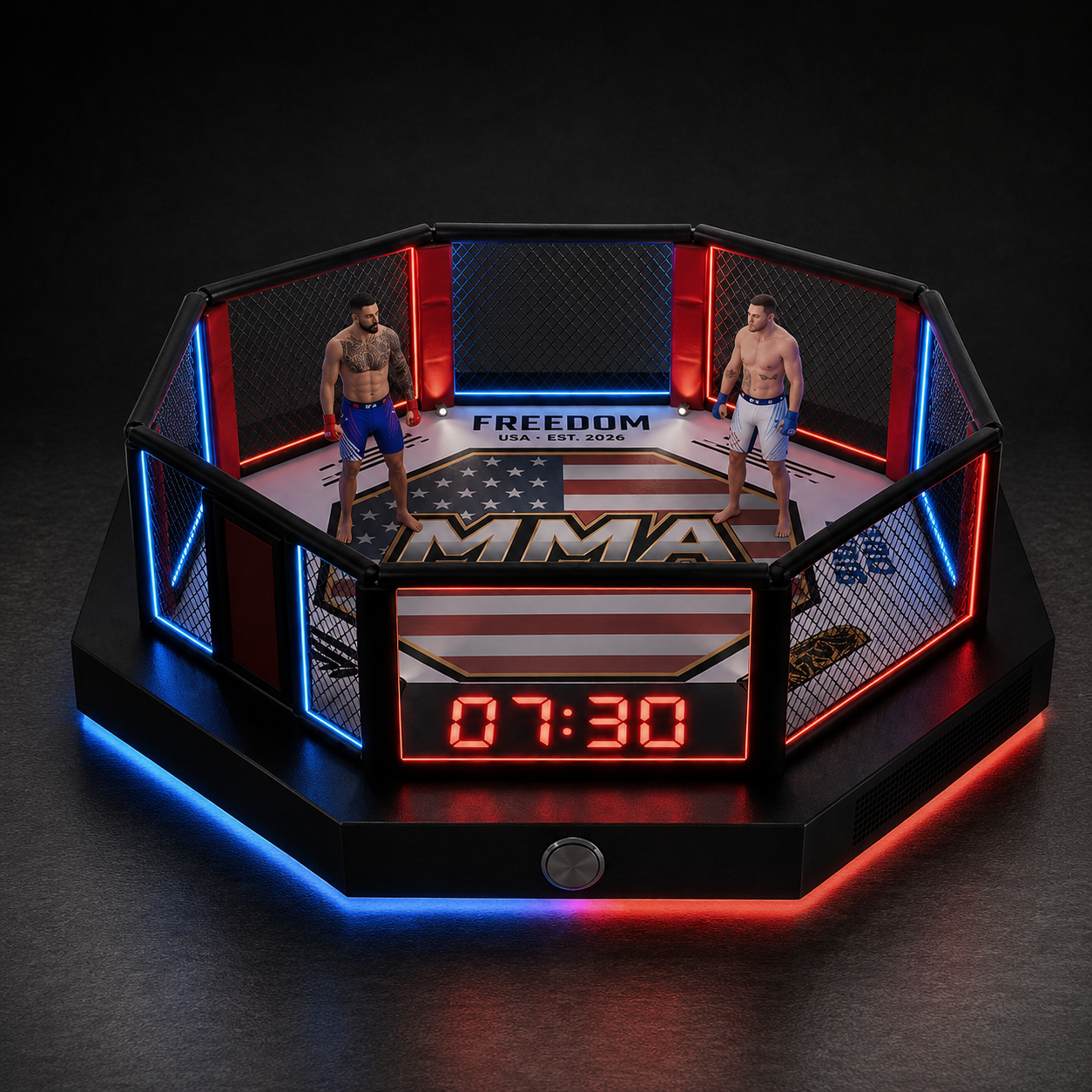 KOClock™ MMA Cage Alarm Clock (Pre-Order)